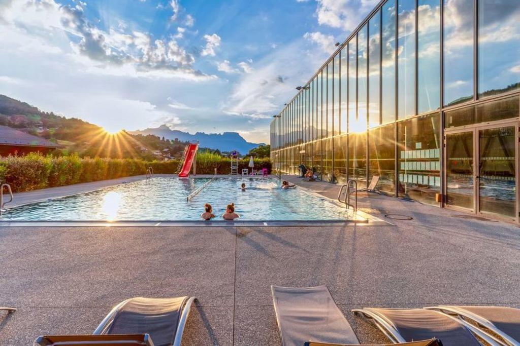 Studio Au Centre De Saint-Gervais-Les-Bains Daire Dış mekan fotoğraf